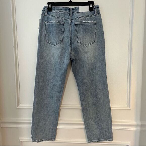 Womens Pistola Monroe Crop straight leg Spring Light Wash stretch Jeans,… - Picture 3 of 5